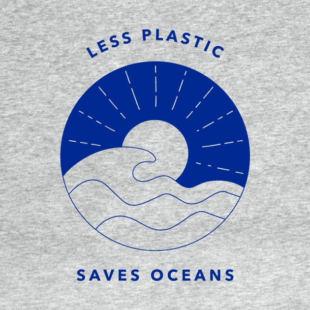 Less Plastic Saves Oceans by CHADDINGTONS